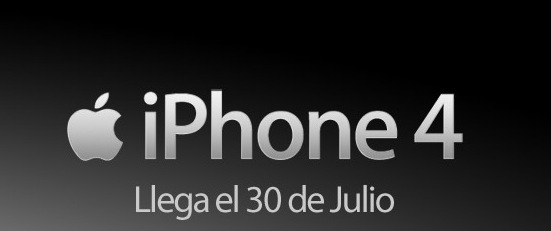 30 de Julio ¡Hola IPhone 4!